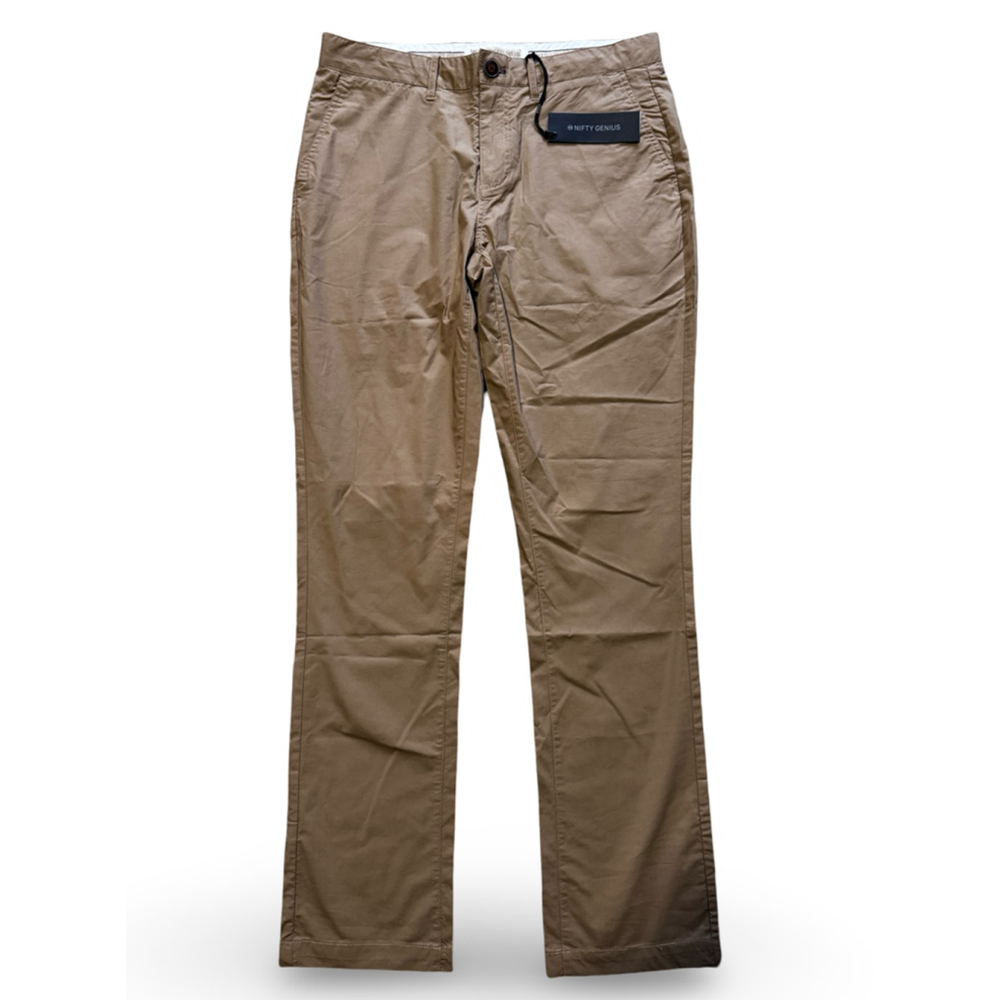 Nifty Genius Men’s‎ Tan Chino Pants Size 32 NWT, $138 MSRP